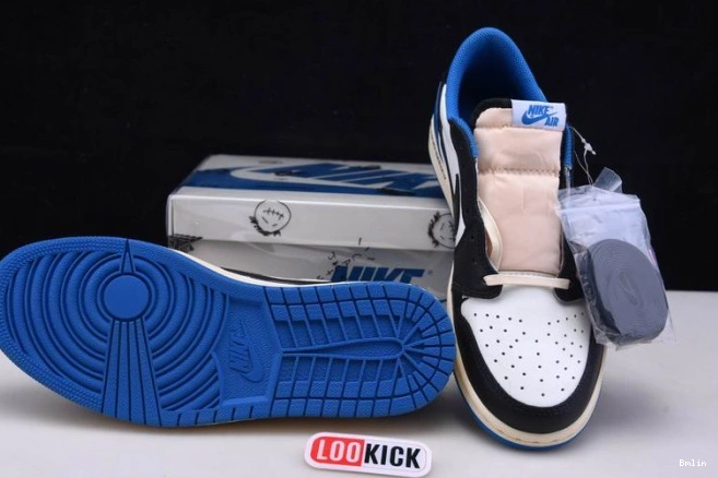 Bmlin x Fragment Scott Travis x Low Retro Air Jordan 1 DM7866-140 Design 0805